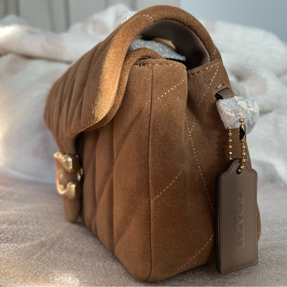 SOLD on FB- Coach Quilted Shoulder Tabby Bag - Picture 4 of 16